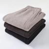 Damen Elegante High-Waist Gerade Hose mit Fleece-Futter für Herbst/Winter 2026