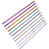 Häkelnadeln 2,0 mm - 8,0 mm Mehrfarbiges Aluminium Afghanistan Häkelnadel-Set für Anfänger Strickliebhaber
