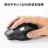 SANWA SUPPLY Bluetooth Wireless Mouse Tilt and Side (with High-speed Scroll, Wheel, Wheel) MA-WBIRS635BK