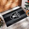 Tappeto in velluto di cristallo Las Vegas Raiders Morbido Anti?Tappetino Antiscivolo Comodo per Casa Soggiorno Camera da Letto Tappeto Decorativo