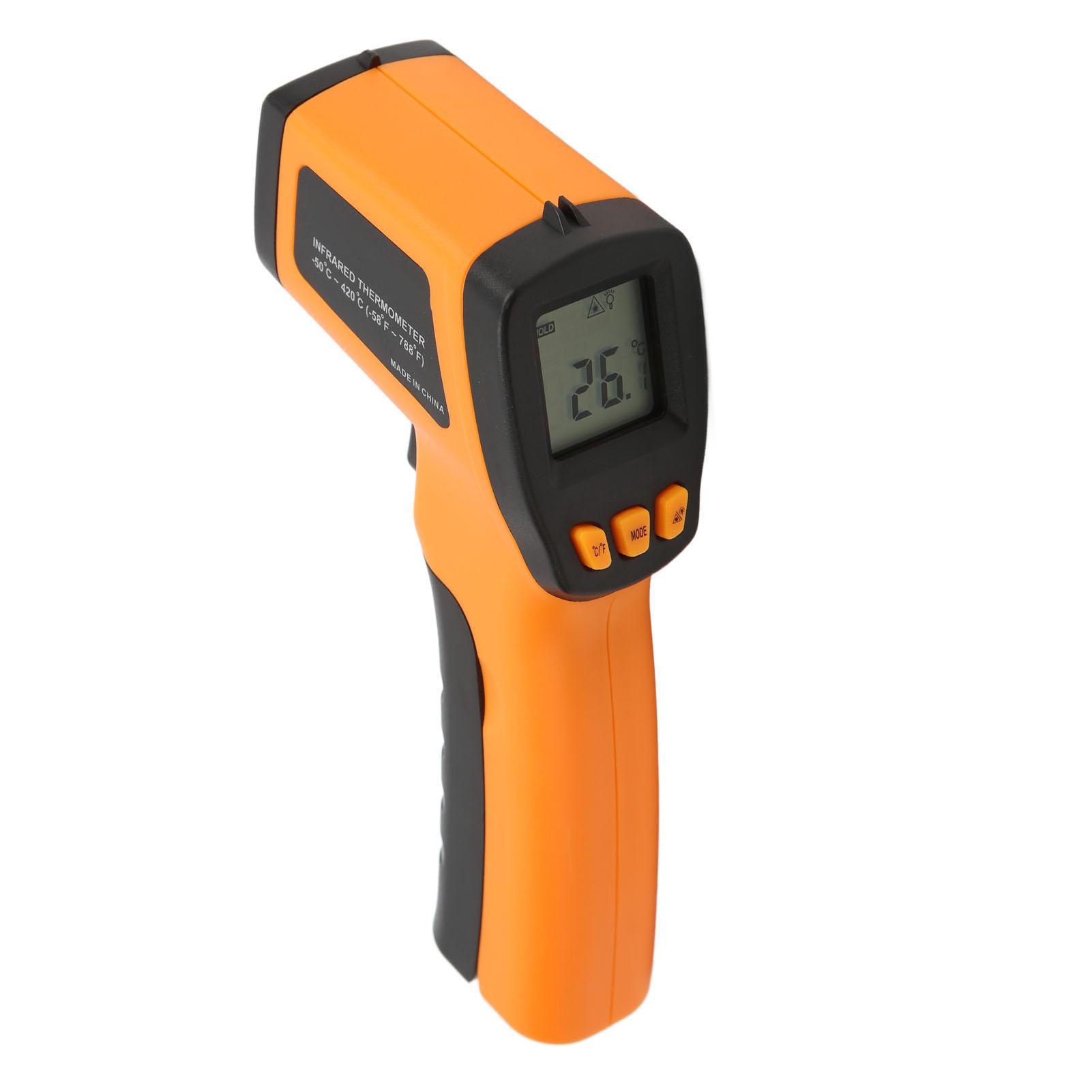 

420E Digital Infrared Thermometer Handheld High Accuracy Thermometer Non Contact Temperature Measurement Tool