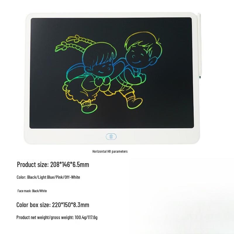 OLOEY 8-inch LCD Kids' Doodle & Writing Tablet