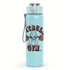 1PC Pitbull Dog Retro Text Graphic Print 750ml Portable Sports Water Bottle Leakproof Gym Outdoor Travel Drink Cup
