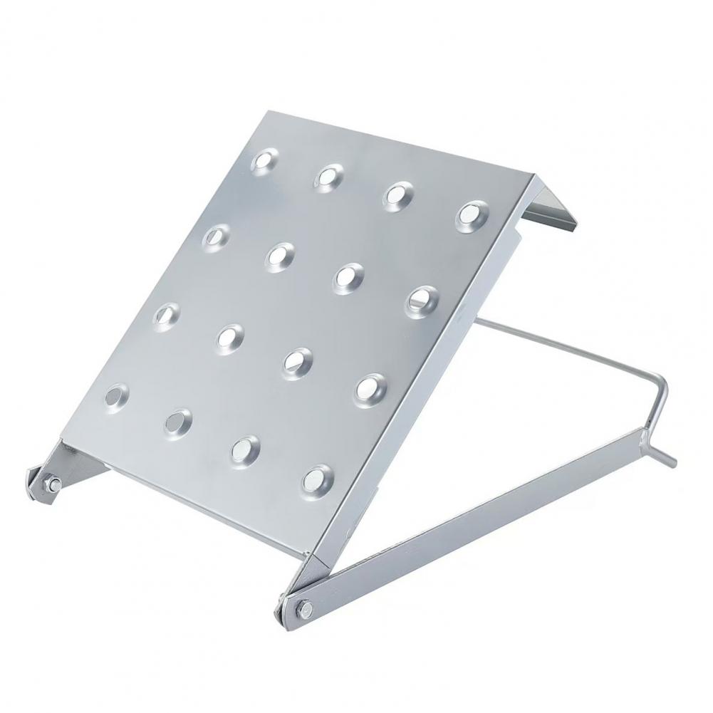 Нескользящая платформа для лестницы, усиленная рабочая платформа для лестницы, противоскользящая складная насадка-поддон, многоцелевой удлинитель для маляров серебряный