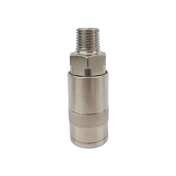 Cross-border  Alloy Pneumatic Hose Fittings Female-to-male Couplings Five-piece Set; air Pump Application Quick-connect