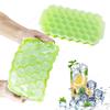 37 Cavity Honeycomb Ice Cube Trays Reusable Silicone Ice Cube Mold for Chilled Drinks Whiskey Cocktail  DIY Reusable Ice Maker