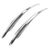 Powerful Center Fender Accents Trim Fender Trim Chrome ABS For Trike Tri Glide Ultra FLHTCUTG