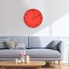 Round Wall Clock 12-Inch 3D Number Cement Texture Clock Modern Wall Decoration For Living Room Kitchen Farmhouse Office Bedroom