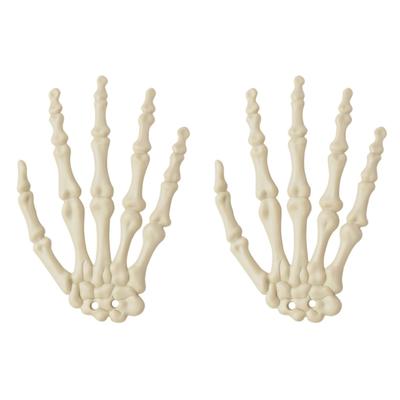 Halloween Skeleton Hands Realistic Plastic Skeleton Hands for Halloween Haunted House Themed Party Decoration Props