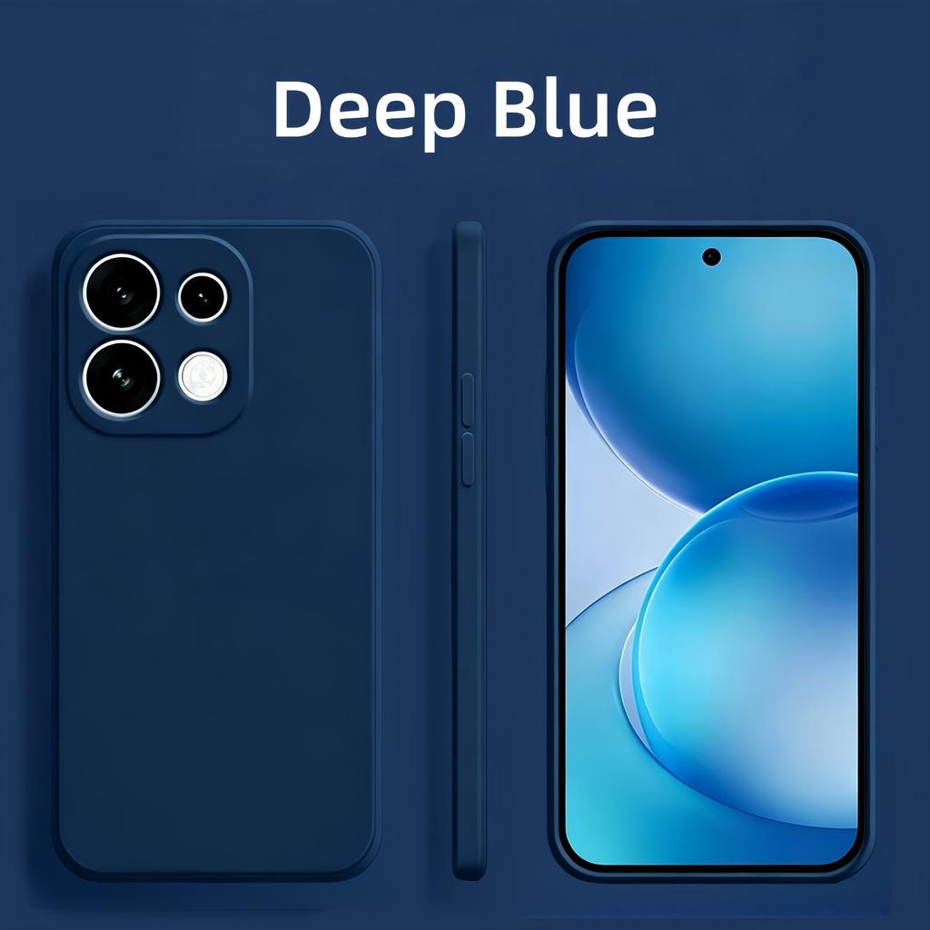 Noble Fashion Solid Colour Shockproof Protective Liquid Silicone Case For OPPO Reno 16 Pro / Reno16 / Reno16F