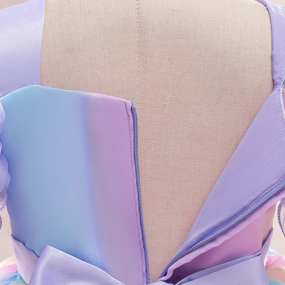 8-12 Years Girls Dress Autumn And Winter New Baby Children Dress Halloween Princess Dress Girls Wedding Party Dress Flower Girl Tutu Skirt