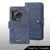 For Blackview BL7000 Case Metal Buckle Retro Leather Back Case Cover For Blackview BL7000 Phone Accessories