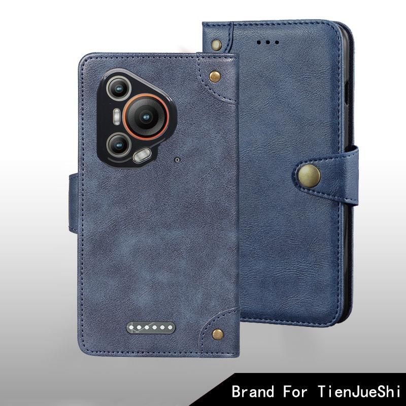 For Blackview BL7000 Case Metal Buckle Retro Leather Back Case Cover For Blackview BL7000 Phone Accessories