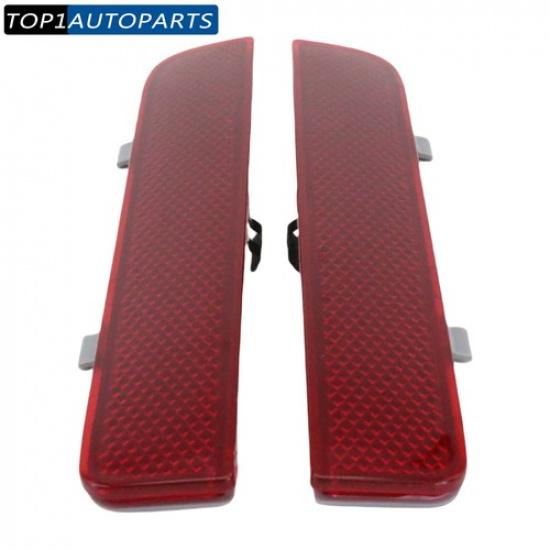 1Pair Rear Bumper Reflector Fits for Land Rover LR2 2008-2014 LR006348 LR006349