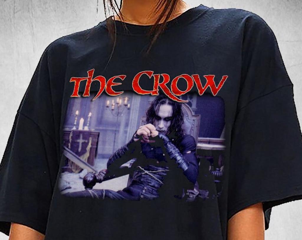 The Crow T-Shirt 90s Inspired Vintage Shirt Vintage Bootleg Classic Graphic Tee Vintage Classic Retro Shirt