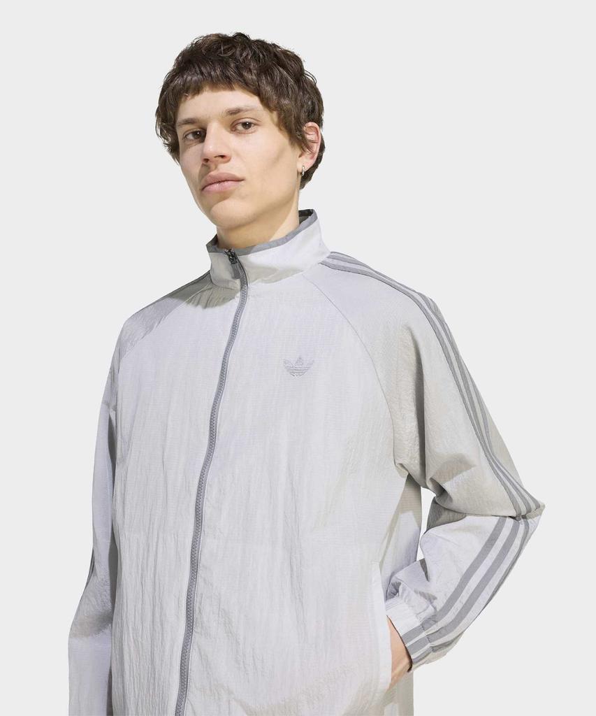 adidas 3-Stripe Wind Track Top - Grey / Kw7390