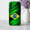 COOL B-Brazilian-N F-Flag-G ART Phone Case For Samsung Galaxy A73,A72,A71,A70,A53,A52,A51,Soft Silicone Black Cover
