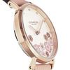 Coach PERRY Women's 28mm Stainless Steel Quartz Watch (14503769) In Pink with a Beige Dial