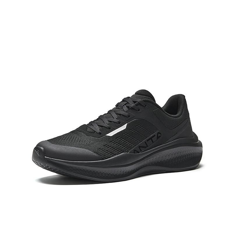 Anta Comfortable Fashionable Non-Slip Breathable Durable Low-Top Training Shoes Men Sneakers Basic-Black 912527778-5