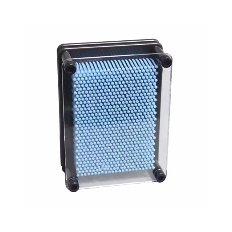 

Детские игрушки Пластиковые 3D DIY Модель Антистресс Клон Игла для отпечатков пальцев Форма для рук Развивающие игрушки небесно-голубой