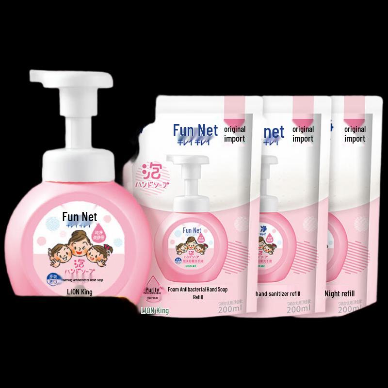 Lion Fun Clean Foam Antibacterial Hand Soap