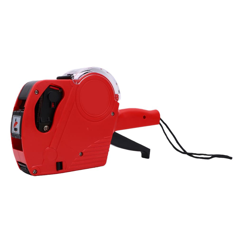 Handheld Date Price Label Gun Preloaded with Barcode Sticker Ink Cartridge for Retail Stores Flea Markets Grocery
