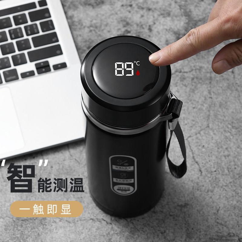 1000 ml Termos z wyświetlaczem o dużej pojemności Inteligentny kubek do herbaty Butelka próżniowa Przenośny kubek podróżny ze stali nierdzewnej