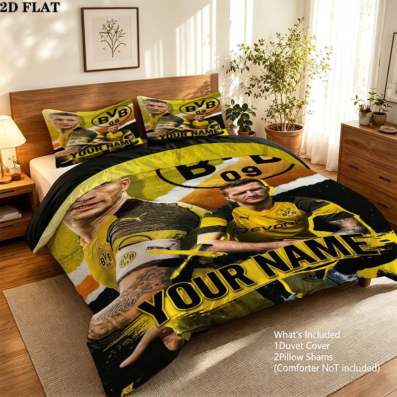 Custom Bvb Bedding Quilt Set Quilt Cover Pillowcase Home Decoration Birthday Gift (1 * duvet cover + 2 * pillowcase, without core)