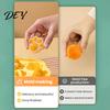 Kitchen Baking Supplies Silicone Baby Popsicle Mold, with 6 Grids, Cartoon Shape Pastry Easy to Clean Molds Tool, Flexible Non-stick Reusable