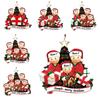 Resin Christmas Ornament DIY Xmas Hanging Charm Cute Tree Pendant  Christmas Tree