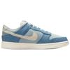 Nike Dunk Low Smokey Blue Denim Dames Sneakers Denim-Turquoise Oker Licht-Ivoor IH5073-006