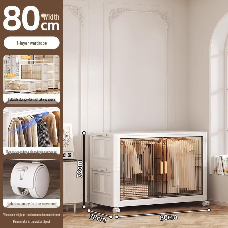 Younai Hängender Kleiderschrank für Kinder: Kleiderschrank für Babykleidung für das Schlafzimmer