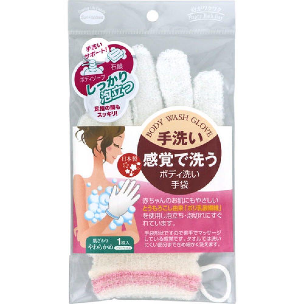 

1 х перчатка для мытья тела