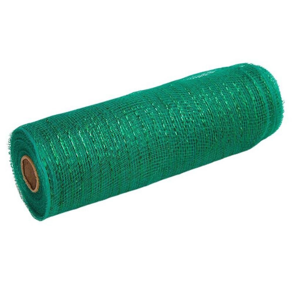 1 Roll Of Decorative Nets Christmas Deco Mesh Rolls For Wreaths Swags Bows 12 Colours 26cm X 10yd Polypropylene Plastic