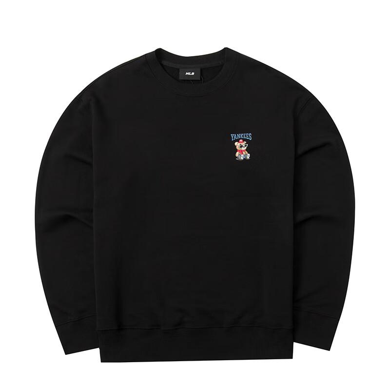 MLB New York Yankees Frown Bear Collection Sweatshirt Men s Black 3AMTE0144-50BKS- XS