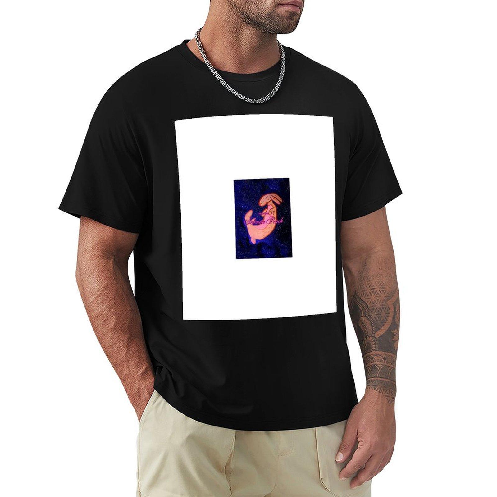 

Starseed Selenite Peach TShirt plus size tops clothes shirts graphic tee men 4XL