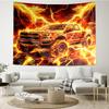 Nighttime Truck Drive Tapestry Hanging for Bedroom,Livingroom, Playroom,Decor Art Room Wall Tapestry Holiday and Birthday Gifts