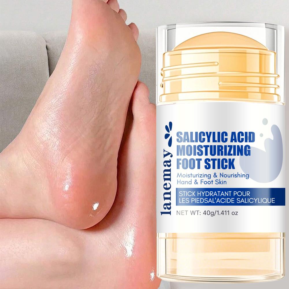 

Salicylic Acid Moisturizing Foot Stick-Moisturizing and Nourishing-Suitable for Hand, Feet, all Skin Types, 40g