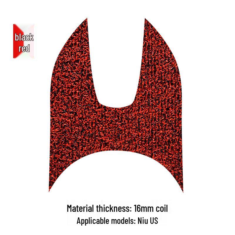 

Niu US Silk Loop Foot Pad: Durable, Thickened, Wear-resistant, Easy-to-Clean Electric Scooter Moped Footrest 16mm