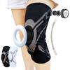 Adjustable Knob Knee Support Brace Running Basketball Cycling Outdoor Sports Compression Sleeve With Gel Padding