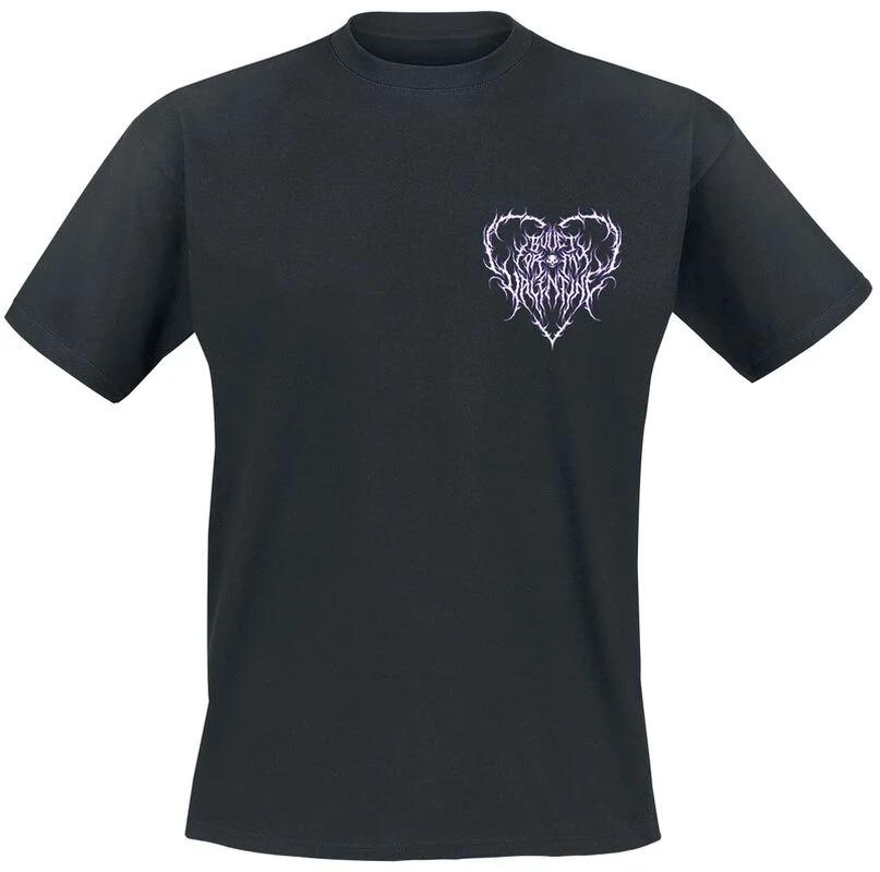 Bring Me The Horizon Heart Thorn Logo Print Cotton TShirt Metalcore Streetwear Unisex Crew Neck Tee
