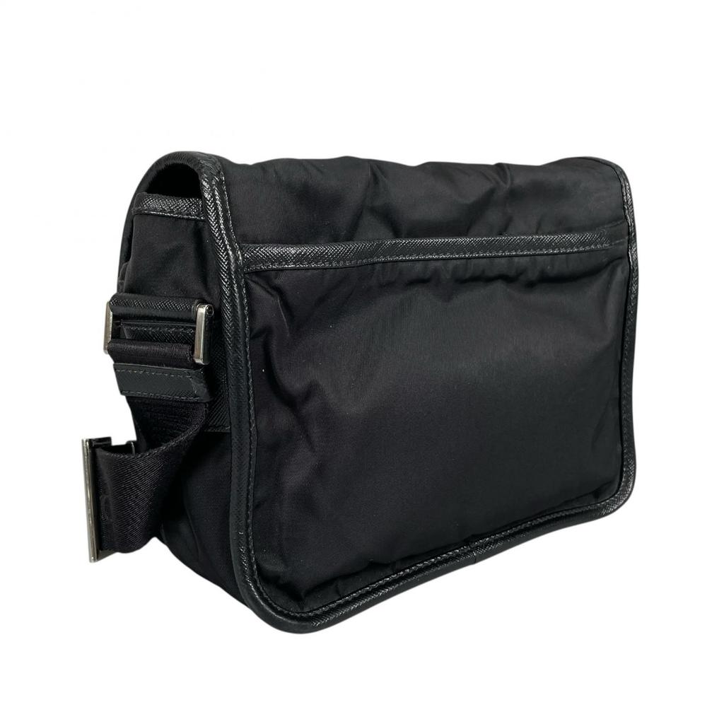 PRADA Re-Nylon 2VD034 Shoulder Bag black Women used