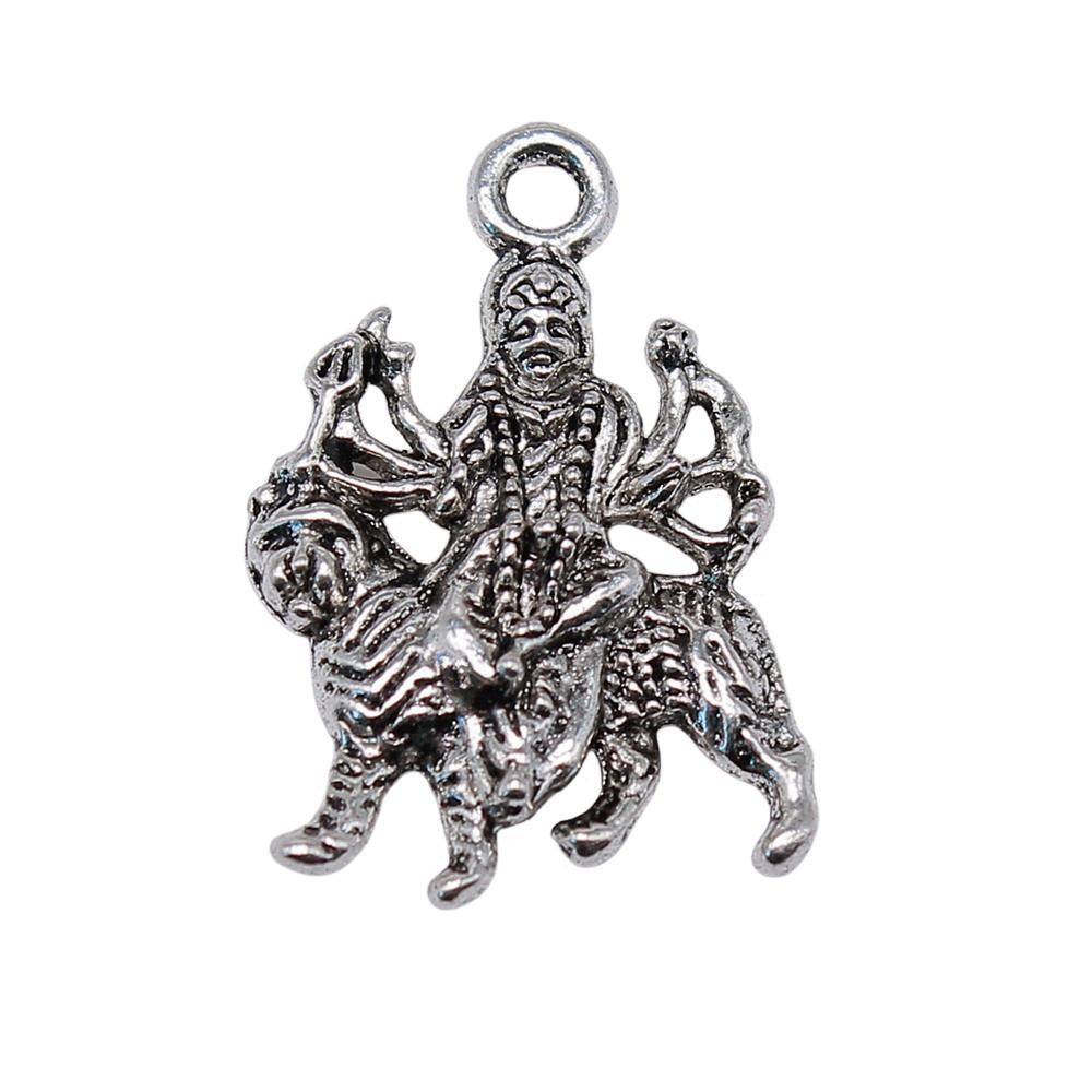 Buddha Statues Charms Multi Color Alloy Pendants For Spiritual Zen Jewelry Making