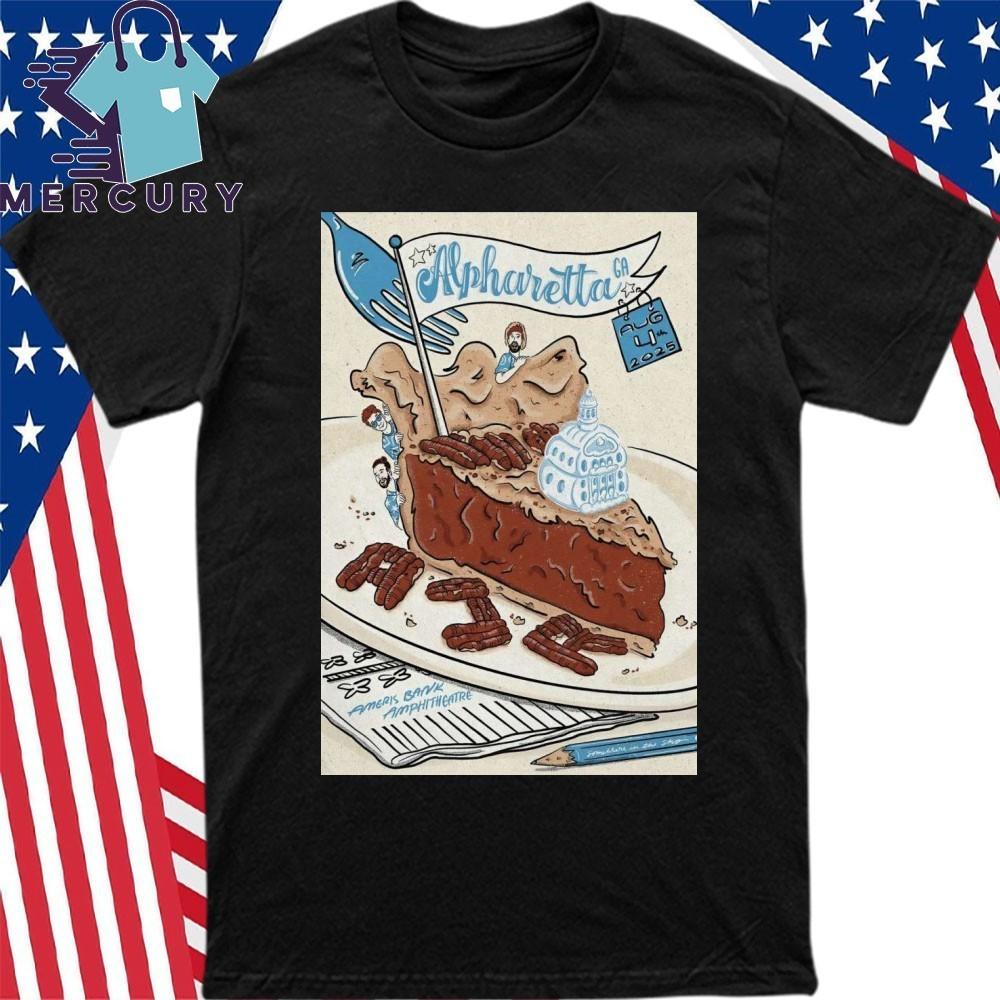 

AJR Ameris Bank Amphitheatre In Alpharetta GA Aug 4 2025 Poster Shirt Unisex T-Shirt L