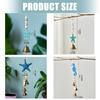 Turtles/Seahorses/Starfishs Wind Chimes Garden Decors Hanging Ornament Windchime for Mediterraneans Themed Home Decors