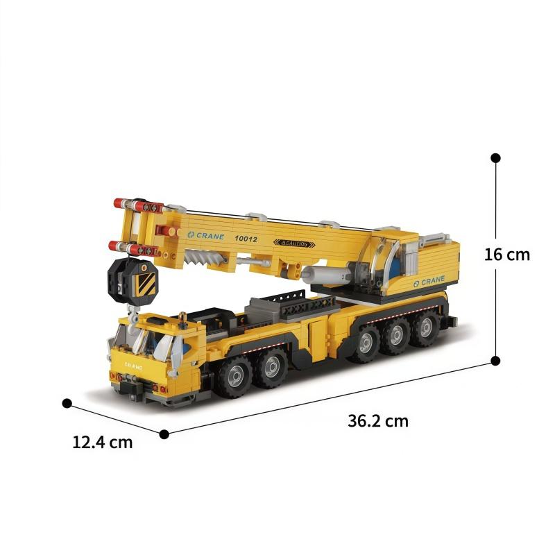 989 pieces all-terrain mobile crane building