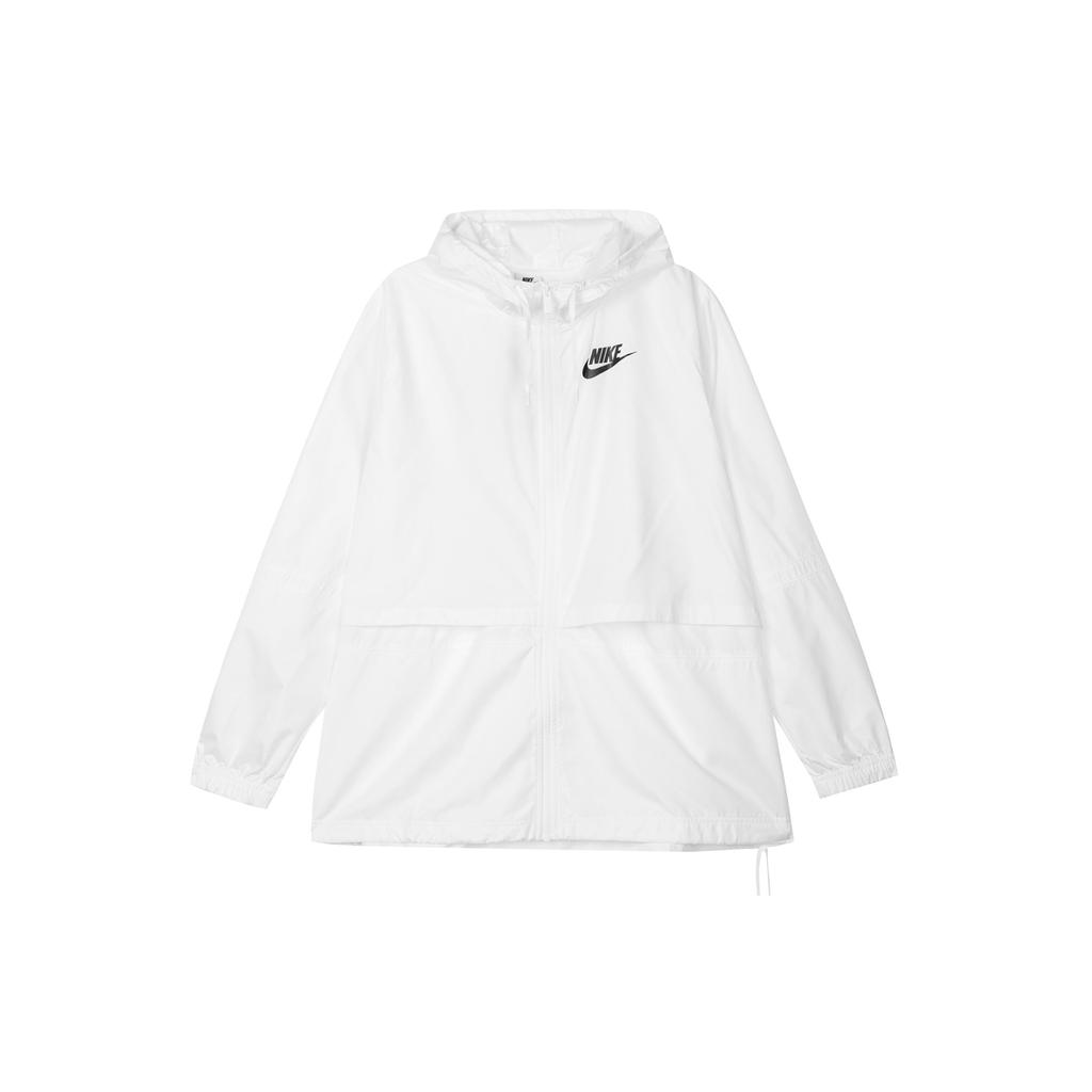 Nike Breathable Casual Hooded Jacket Women Jackets White AJ2982-101