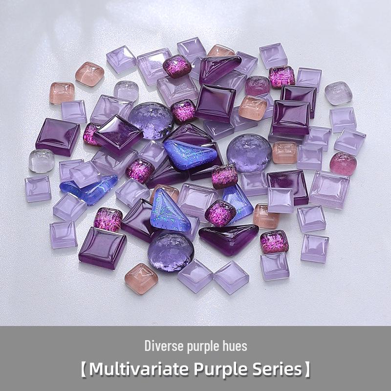 Cuentas de Cristal de Colores para Manualidades de Mosaico