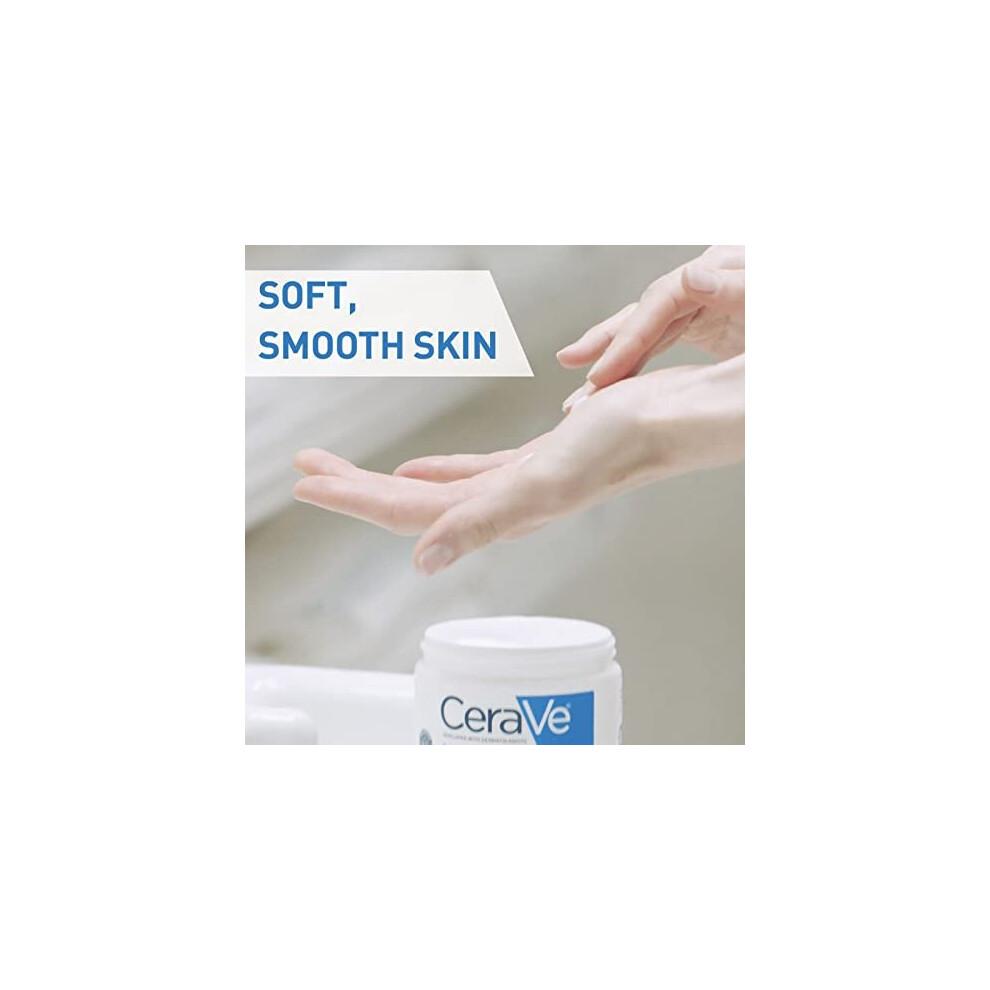 CeraVe Moisturising Cream for Dry To Very Dry Skin 454g with Hyaluronic Acid & 3 Essential Ceramides