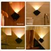 Rechargeable LED Night Light Human Body Induction Wireless LED Wall Lamp For Bedroom Living Room Stair Decor Indoor Lighting